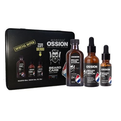 Coffret pour Barbe Shampoing + Serum + Huile